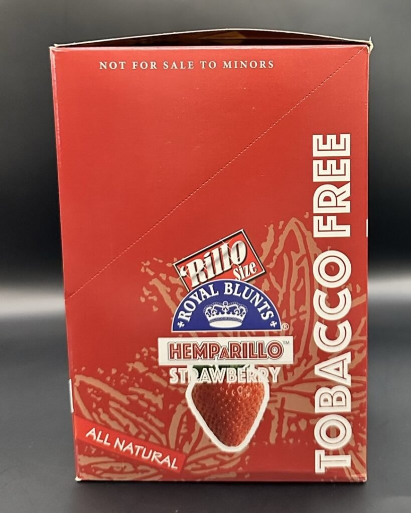 Hemparillo Hemp Wraps by Royal Blunt Strawberry