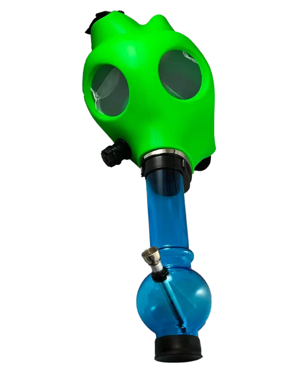 GAS MASK ACRYLIC WATER PIPE